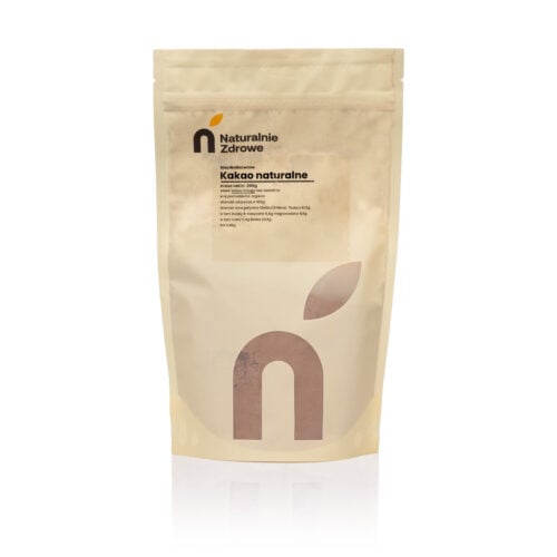 Kakao naturalne w proszku niealkalizowane 200g - Naturalnie Zdrowe