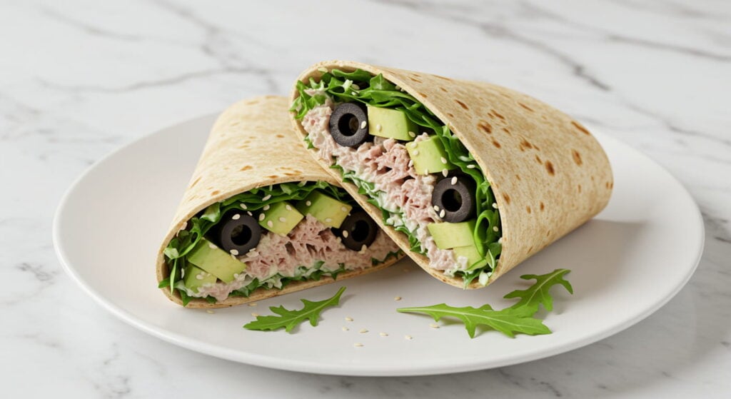 Keto Tortilla z Tuńczykiem