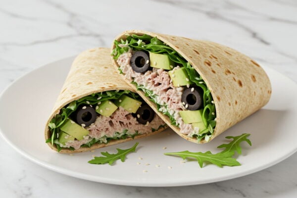 Keto Tortilla z Tuńczykiem
