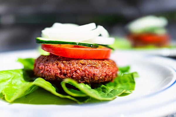 Keto burger
