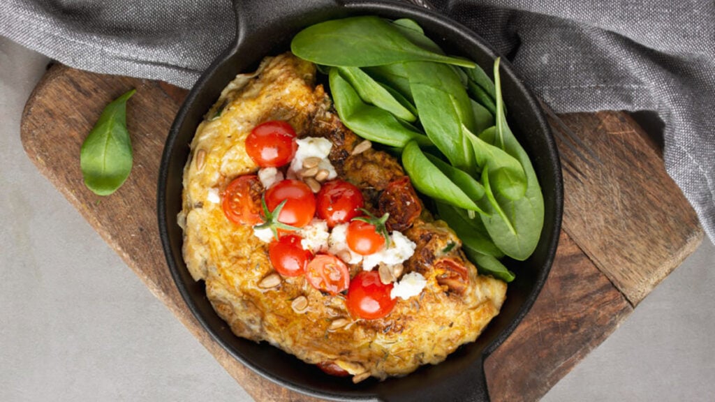 Keto omlet wytrawny