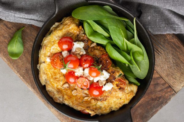 Keto omlet wytrawny