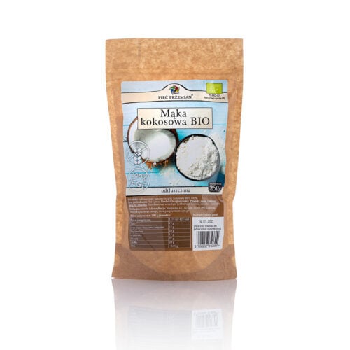 Mąka kokosowa BIO 250g - Pięć Przemian