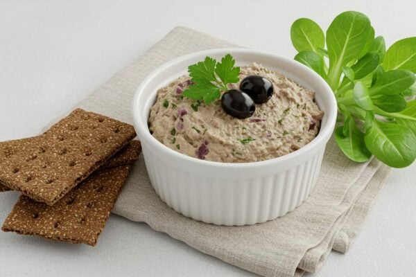 Pasta z Makreli z Chrupkim Pieczywem