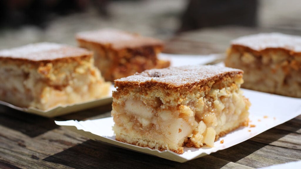 Keto szarlotka