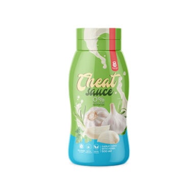 Majonez czosnkowy z ziołami sos 0% - 500ml - Cheat Meal