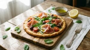 Keto Pizza z Mąki Migdałowej