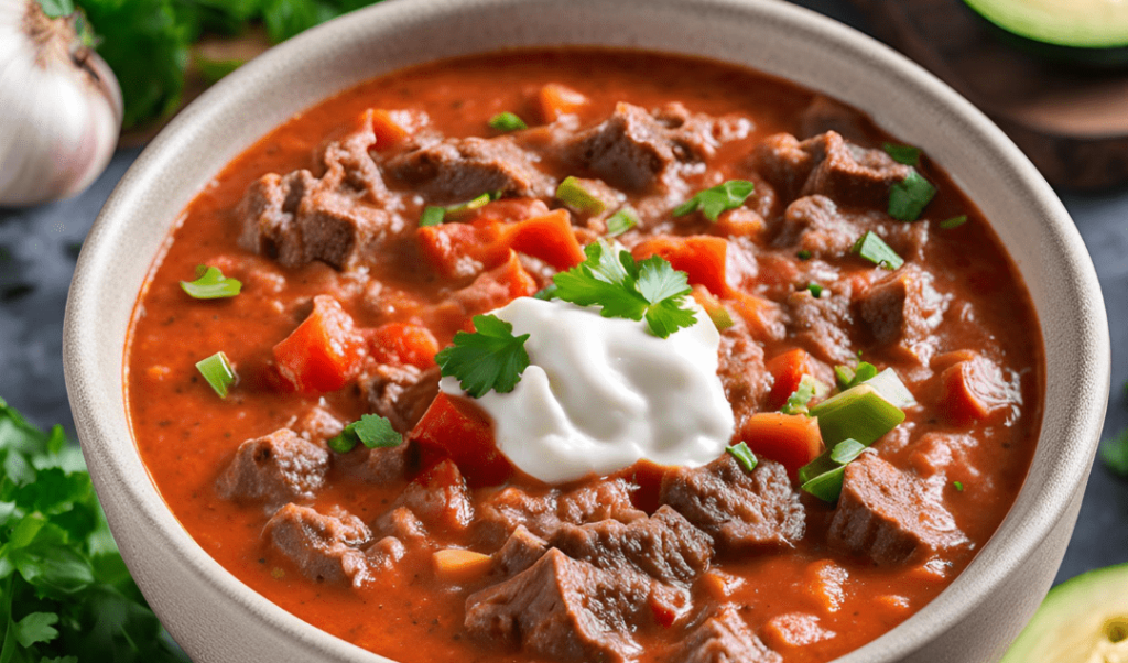 Keto Zupa Gulaszowa
