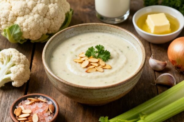 Keto Zupa Kalafiorowa