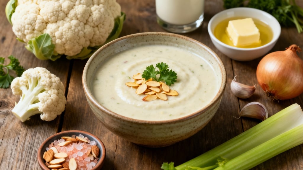 Keto Zupa Kalafiorowa