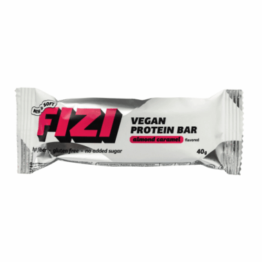Baton Proteinowy Wegański - Almond Caramel 40g - FIZI