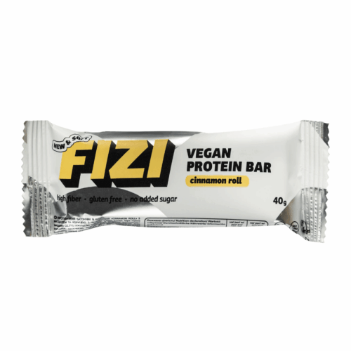 Baton Proteinowy Wegański - Cinnamon Roll 40g - FIZI