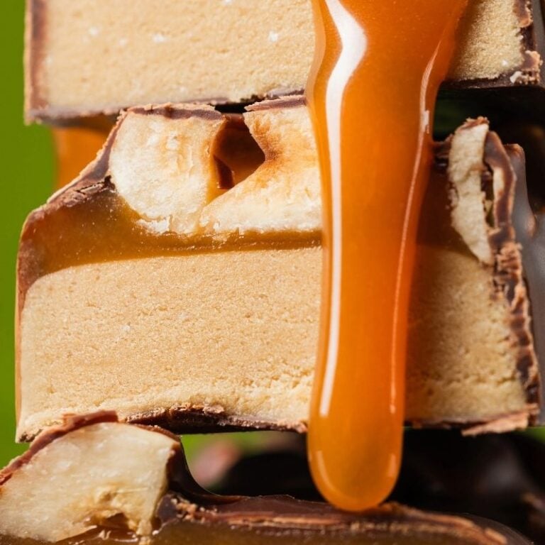 Baton Proteinowy Wegański - Nutty Caramel 40g - FIZI