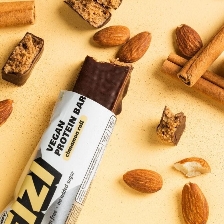 Baton Proteinowy Wegański - Cinnamon Roll 40g - FIZI
