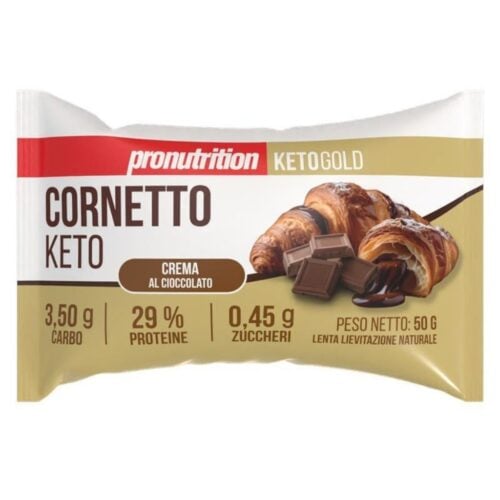 Croissant Keto z Nadzieniem - Czekoladowym 50g - Pronutrition