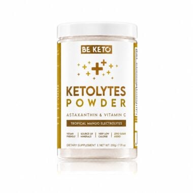 Elektrolity Ketolytes w Proszku - Tropikalne Mango 200g - BeKeto