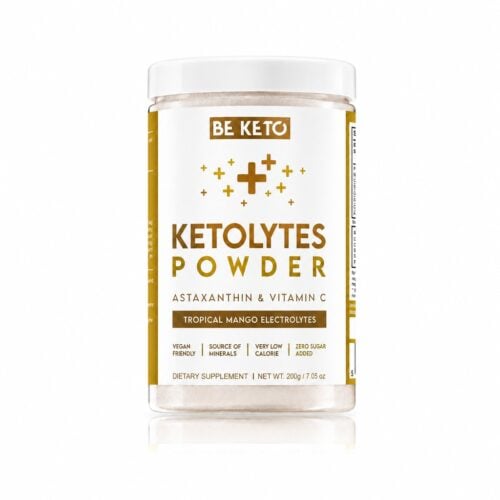 Elektrolity Ketolytes w Proszku - Tropikalne Mango 200g - BeKeto
