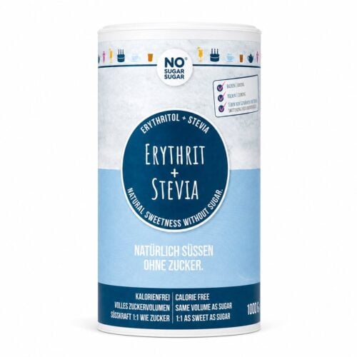 Erytrytol + Stewia 1000g - No Sugar Sugar