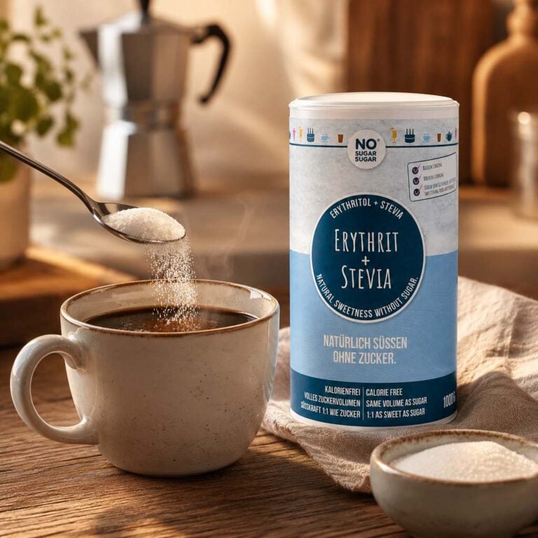 Erytrytol + Stewia 1000g - No Sugar Sugar do kawy