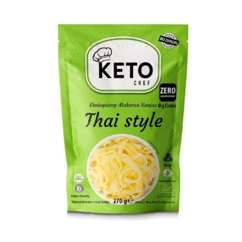 Makaron Konjac Thai Style Bezglutenowy BIO 270g (200g) - KetoChef