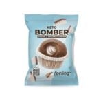Muffinka Keto Kakaowa z Kremem Kokosowym 50g - FeelingOk