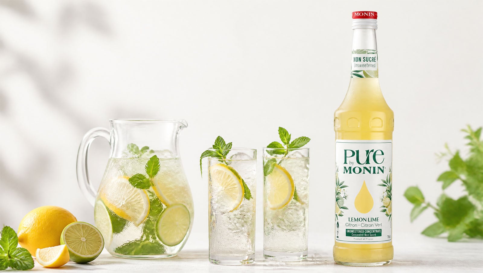 Lemoniada cytrynowa bez cukru
