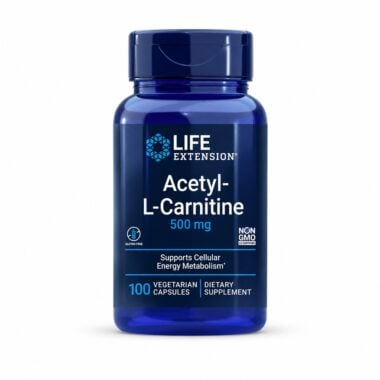 Acetyl L-Karnityna 500mg 100 kapsułek - Life Extension