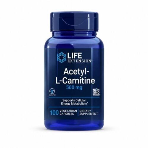 Acetyl L-Karnityna 500mg 100 kapsułek - Life Extension