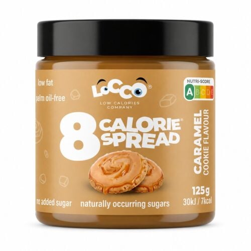 Krem Niskokaloryczny 8 Calories - Ciastko Karmelowe 125g - Locco