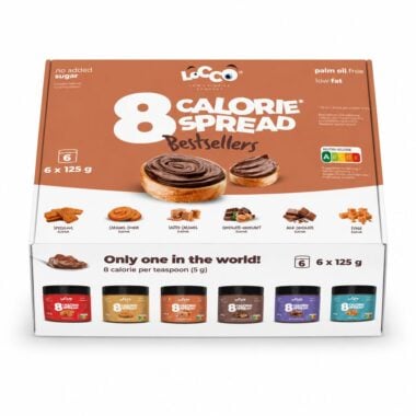 Krem Niskokaloryczny 8 Calories 6-Pack - 6x125g - Locco