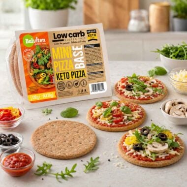 Mini Spody Do Pizzy Keto Bezglutenowe 4x30g - Balviten