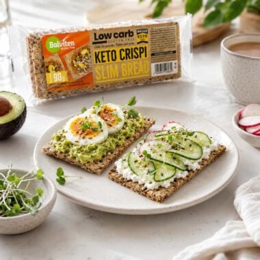 Chrupkie Pieczywo Keto Bezglutenowe 90g - Balviten