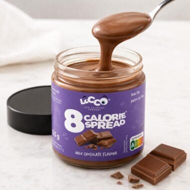 Krem Niskokaloryczny 8 Calories - Mleczna Czekolada 125g - Locco