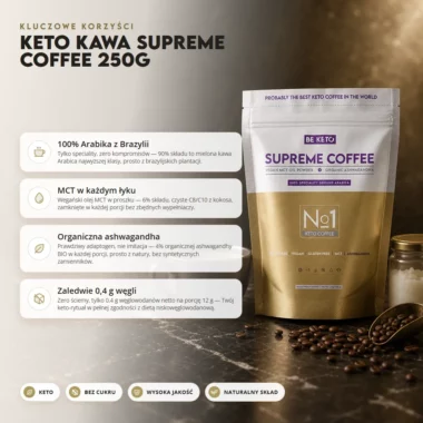 Kawa Keto Supreme Coffee 250g - BeKeto