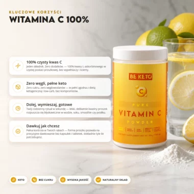 Witamina C 100% - BeKeto