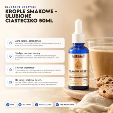 Krople Smakowe - Ulubione Ciasteczko 50ml - Beketo
