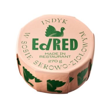 Indyk w sosie serowo-ziołowym 270g - Ed Red