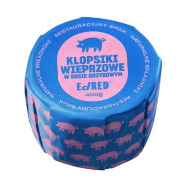 Klopsiki wieprzowe w sosie grzybowym 400g - Ed Red