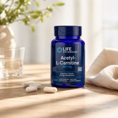 Acetyl L-Karnityna 500mg 100 kapsułek - Life Extension