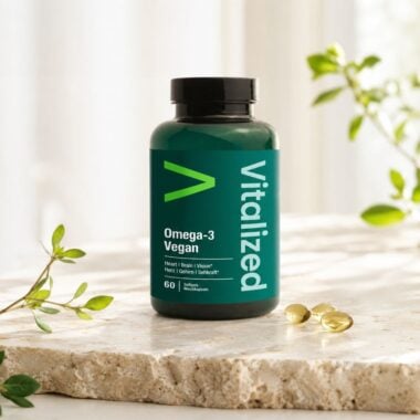 Omega-3 Vegan EPA DHA z Alg 60 kapsułek - Vitalized