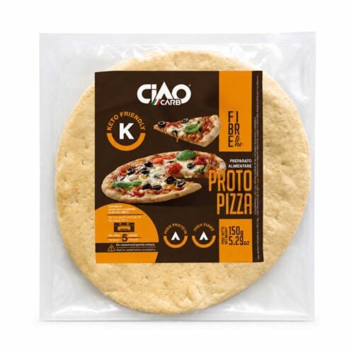 Spód do Pizzy Niskowęglowodanowy Okrągły 150g - CiaoCarb