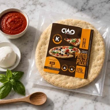 Spód do Pizzy Niskowęglowodanowy Okrągły 150g - CiaoCarb