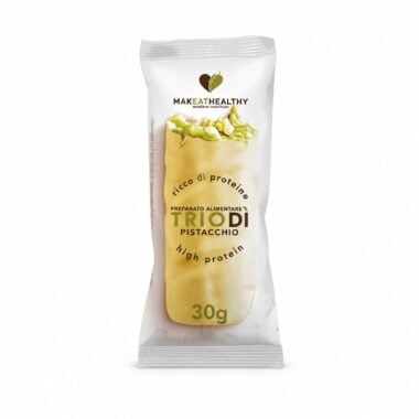 Baton Triodi Biała Czekolada i Pistacja 30g - Makeathealthy