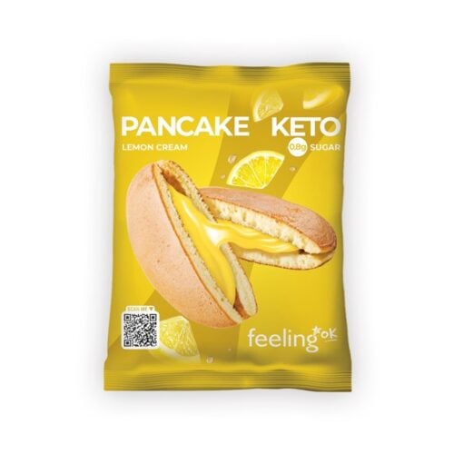 Pancake Keto z Kremem Cytrynowym 50g - Feeling Ok