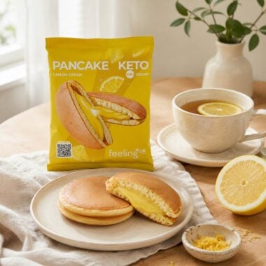 Pancake Keto z Kremem Cytrynowym 50g - Feeling Ok