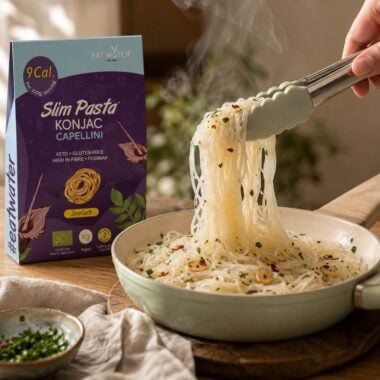 Makaron (Konjac) Capellini Bezglutenowy BIO 270g - Eat Water