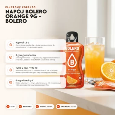 Napój Bolero Orange 9g - Bolero
