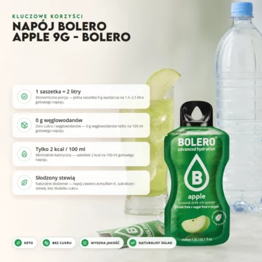 Napój Bolero Apple 9g - Bolero
