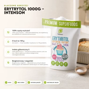 Erytrytol 1000g - Intenson