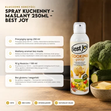 Spray Kuchenny - Maślany 250ml - Best Joy